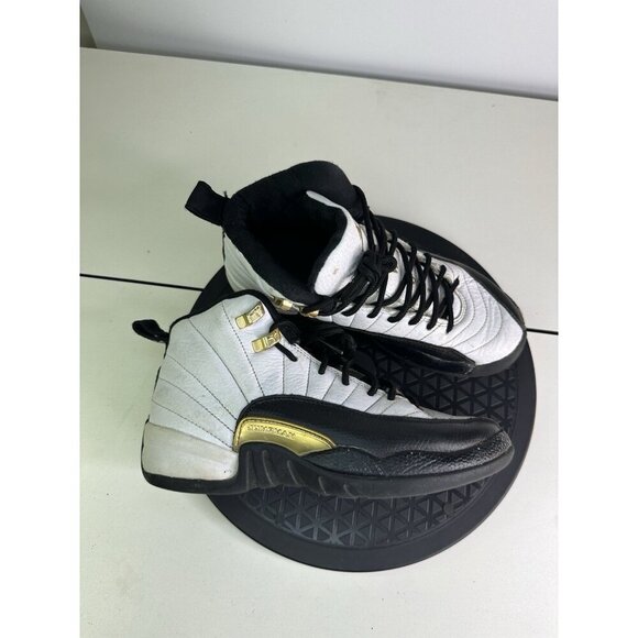 Air Jordan 12 Retro Royalty Taxi White Grade School - Big Kids 4.5Y 153265-170 - Picture 1 of 11